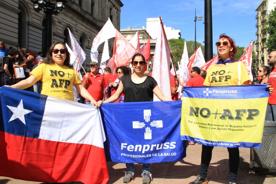 Fenpruss estuvo presente en Jornada Continental por la Democracia y Contra el Neoliberalismo