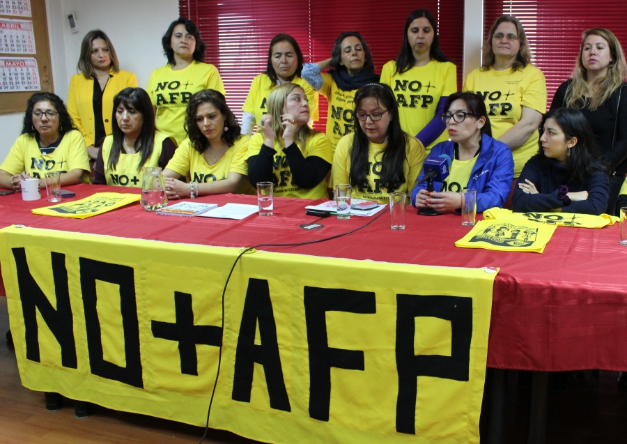 Fenpruss junto a CNT NO+AFP entregó respaldo a movilización feminista de las estudiantes