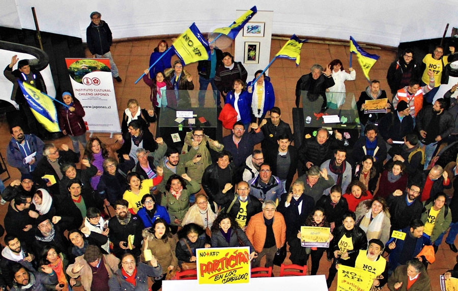 Fenpruss presente en lanzamiento Campaña de Iniciativa Popular de Ley para cambio del sistema de pensiones