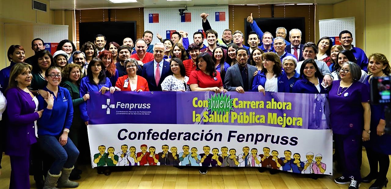 Confederación Fenpruss firma Protocolo de acuerdo con Ministerio de Salud