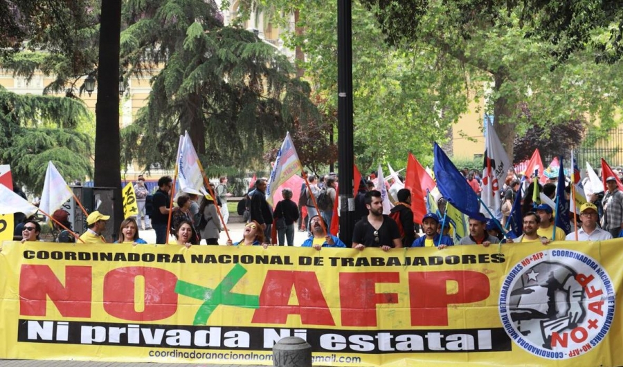 Confederación Fenpruss presente en todo el país en jornada de protesta por No + AFP