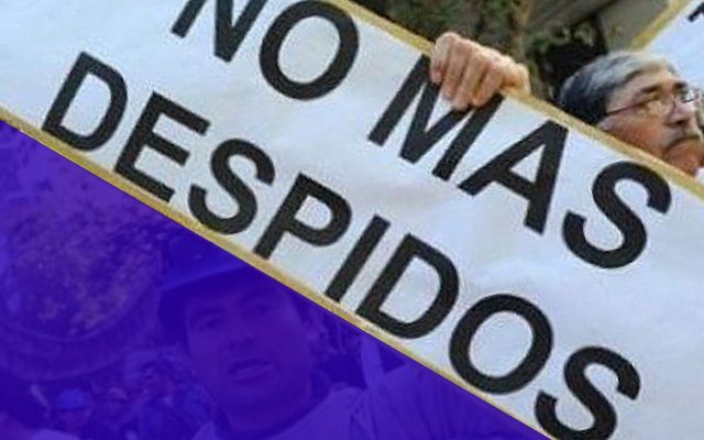 Trabajadores del Servicio de Salud Arauco movilizados por despidos