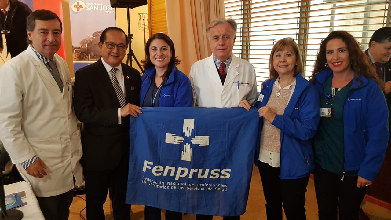 Fenpruss Osorno planteó problemáticas nacionales a ministro de Salud en su visita a la zona