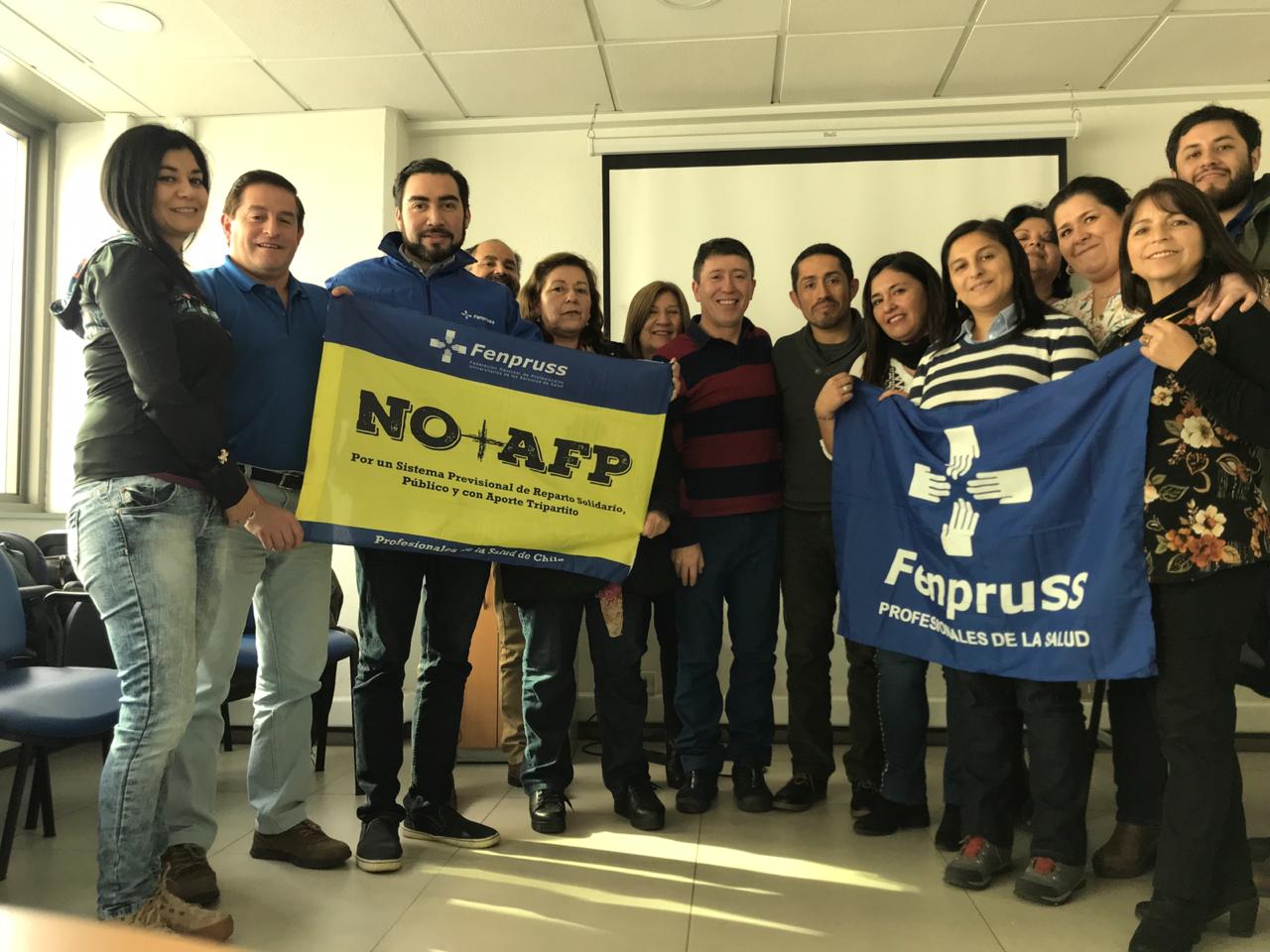 Productiva visita de directores nacionales Fenpruss a Servicio de Salud Araucanía Sur