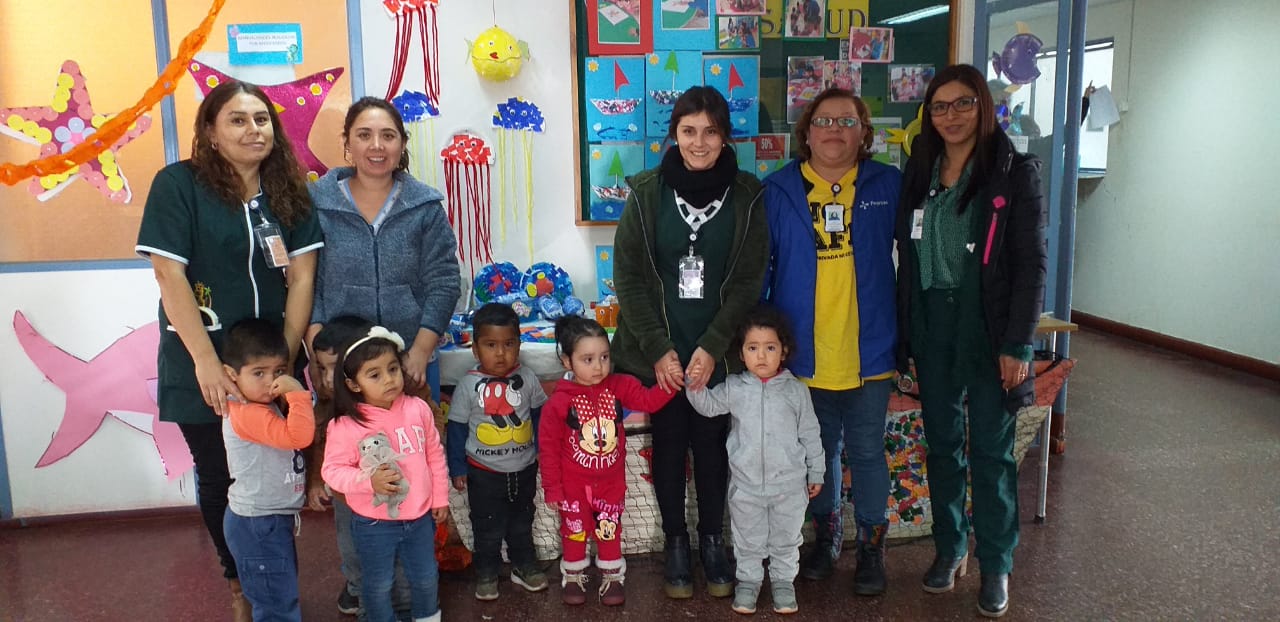 Fenpruss Limarí apoya actividades de jardín infantil del Hospital de Ovalle