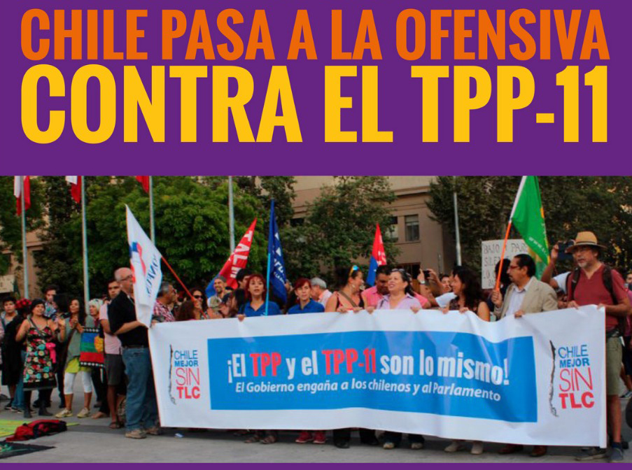 Fenpruss rechaza ratificación del TPP11 en el Senado