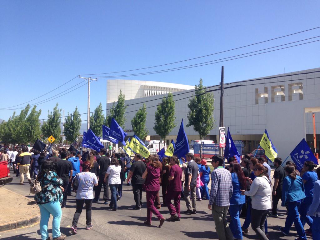 Fenpruss del Hospital Regional de Rancagua denuncia arbitrariedades del director del establecimiento