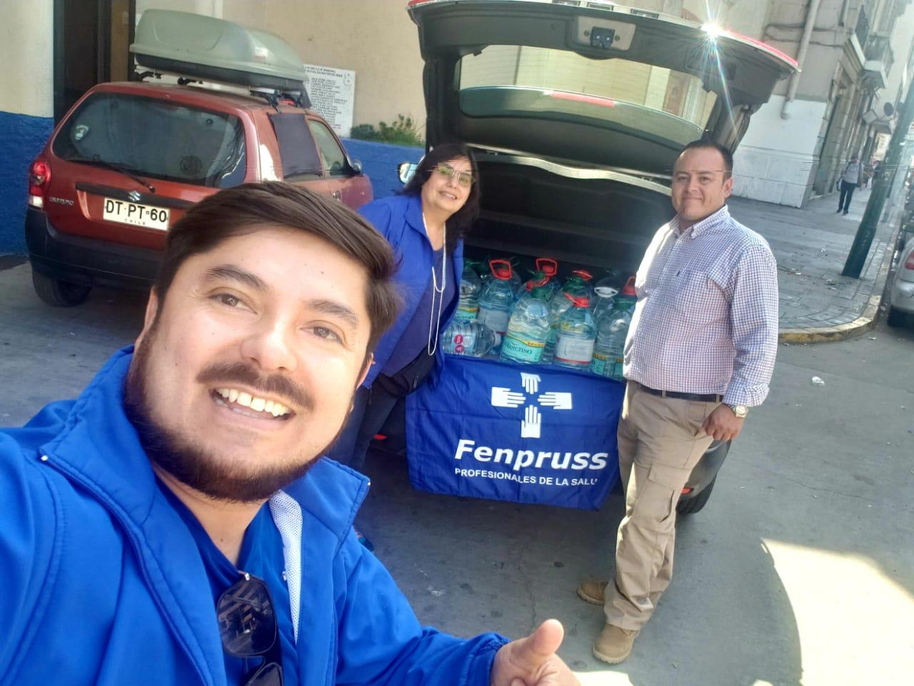 Fenpruss solidaria en apoyo a Valparaiso