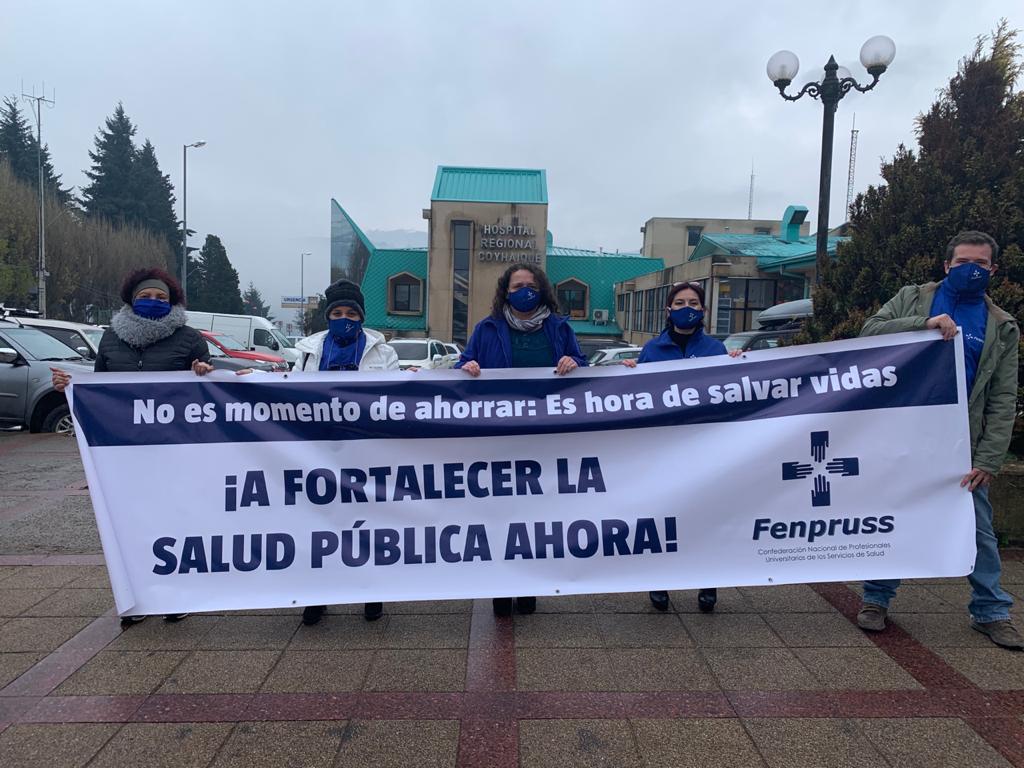 Fenpruss exige cuarentena en región de Aysén y testeo masivo a trabajadores de salud.