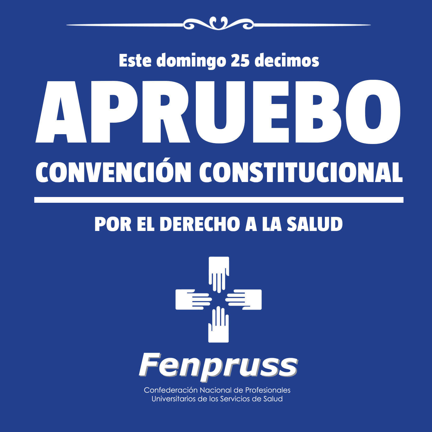 Por la salud que soñamos: Apruebo y Convención Constitucional