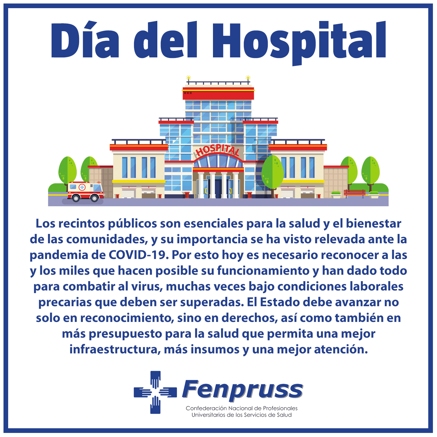 3 de octubre: Día del Hospital