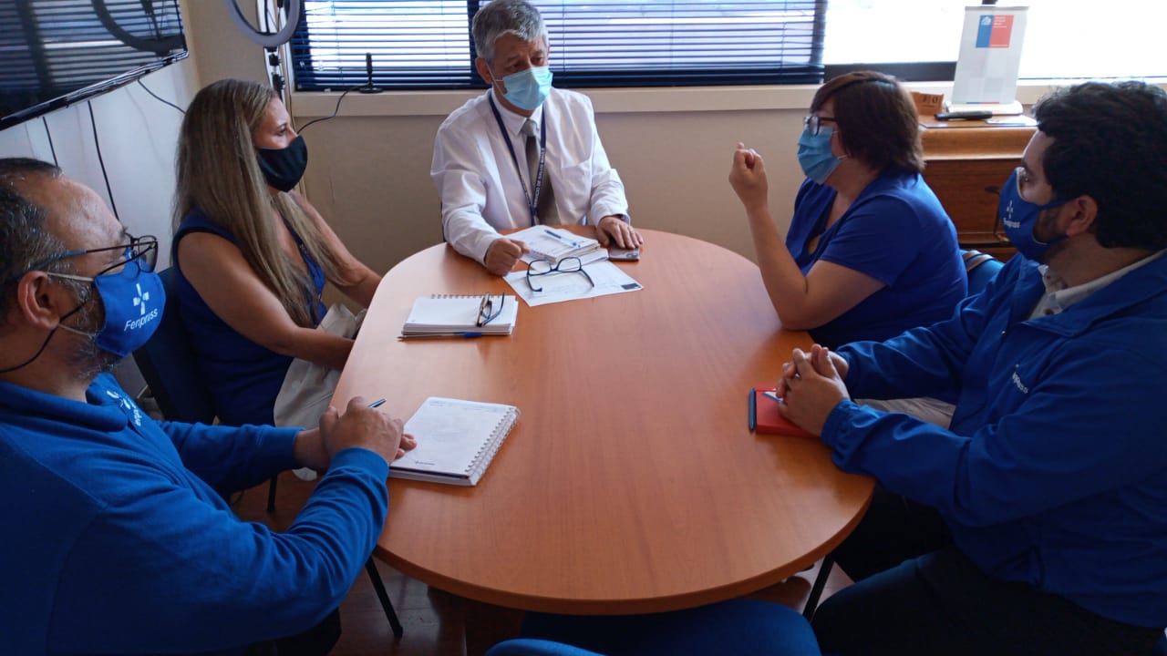 Reunión con Director de Servicio de Salud Maule