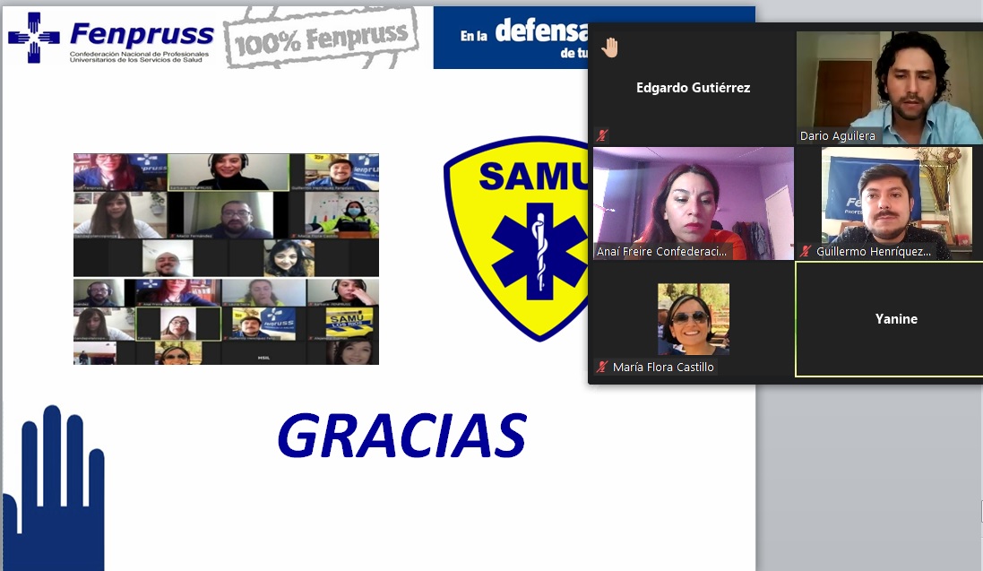Fuerza de tarea SAMU Fenpruss presentó avances de su trabajo