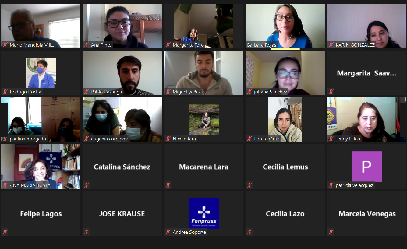 Curso de inducción capacitó a nuevos dirigentes y dirigentas Fenpruss