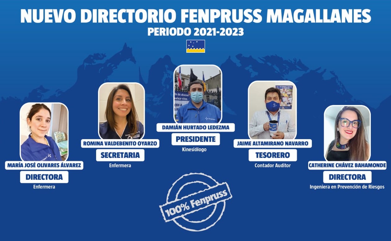 Alta participación en elección de nueva directiva que asumió en Fenpruss Magallanes