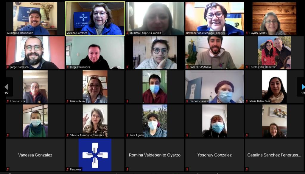 Alta participación en I Jornada de Salud Ocupacional Fenpruss