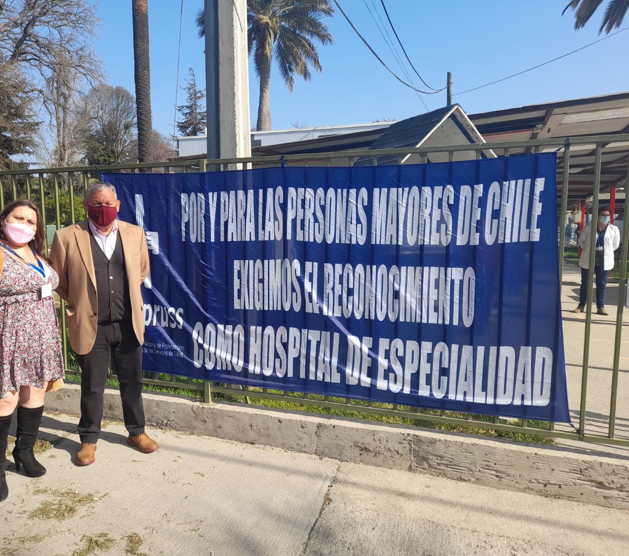 Fenpruss Hospital Geriátrico suma apoyo de Gobernación Regional para proyectos de mejora