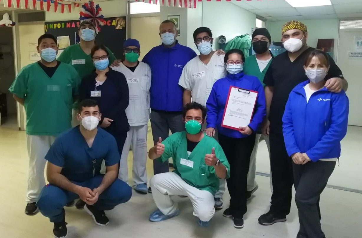 Profesionales del hospital de Iquique son beneficiados con certificación de trabajo pesado