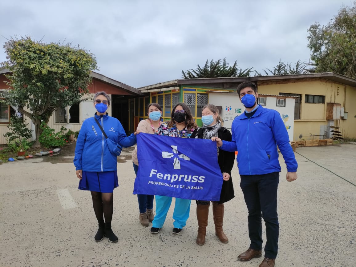 Fenpruss Los Vilos dio a conocer trabajo del movimiento de salud en visita de directores nacionales