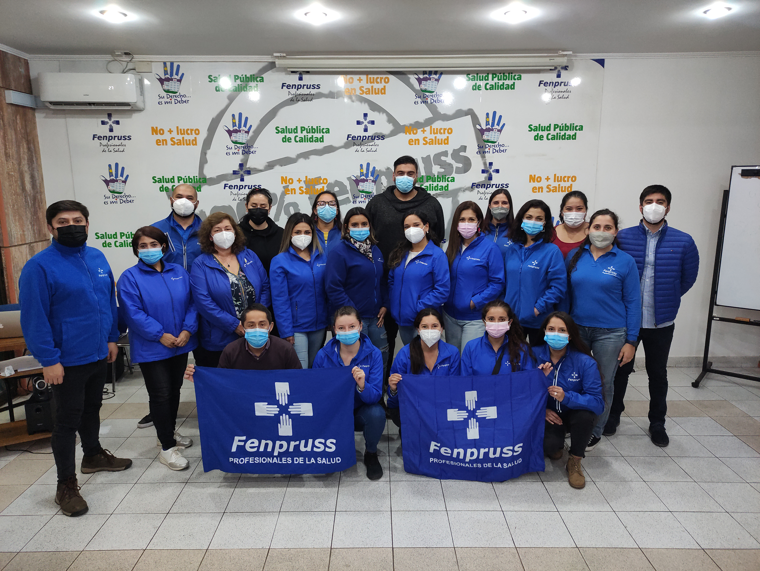 Nuevas dirigencias de base Fenpruss participaron de curso de inducción