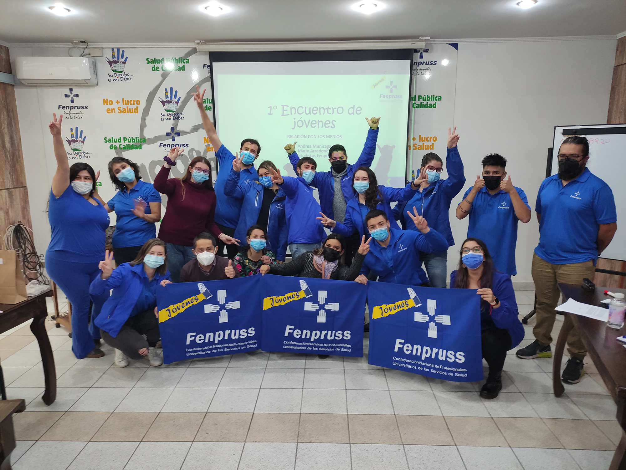 Comité de Jóvenes Fenpruss realizó su primer encuentro nacional del 2022