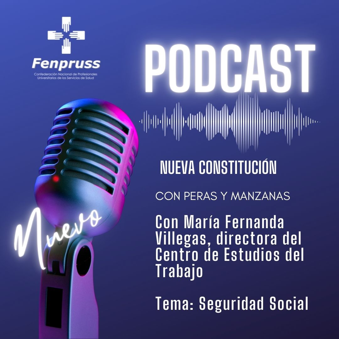 Fernanda Villegas, directora de CETRA en Podcast Nueva Constitución con peras y manzanas: “La seguridad social en la nueva Constitución se rige por el principio de Solidaridad»