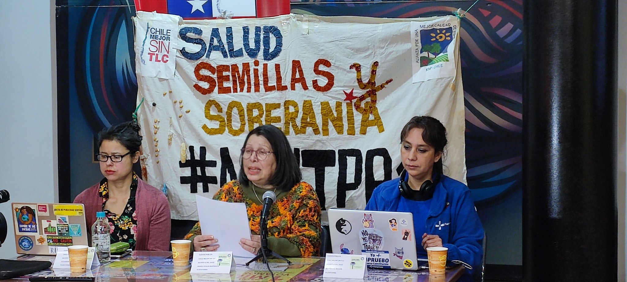 Con la presencia de eurodiputadas se realiza la primera Cuenta pública ciudadana y participativa sobre los Tratados de Libre comercio