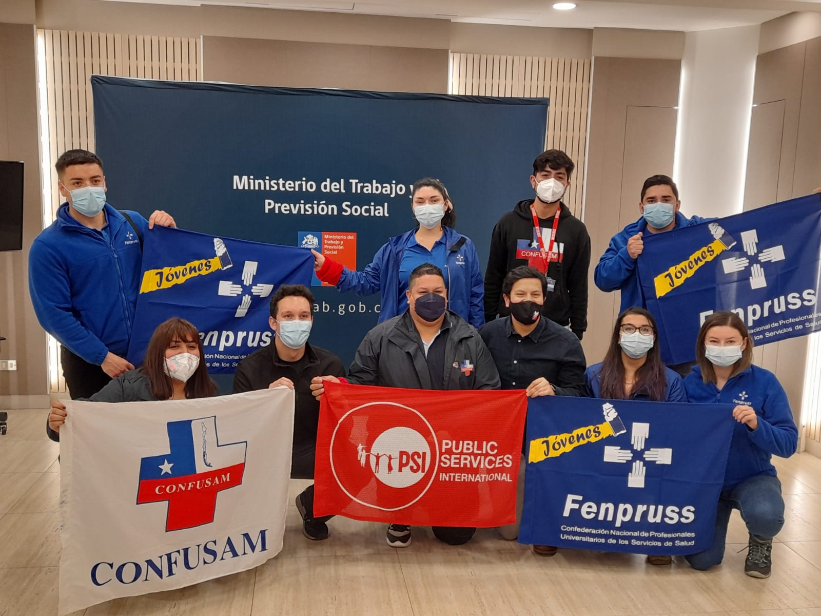 Jóvenes sindicalistas conmemoran el Día Internacional de la Juventud