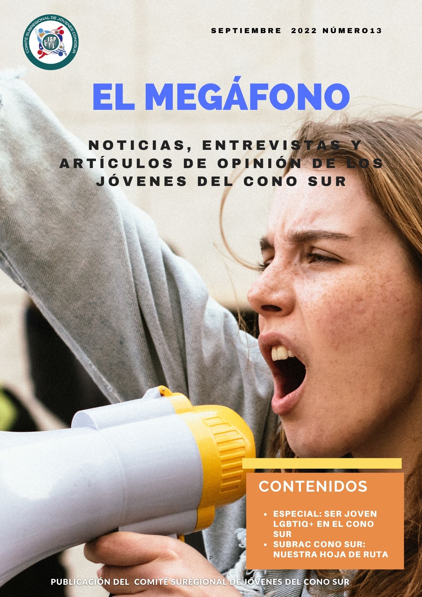 Te invitamos a leer el boletín “El Megáfono” de septiembre de los jóvenes sindicalistas del Cono Sur