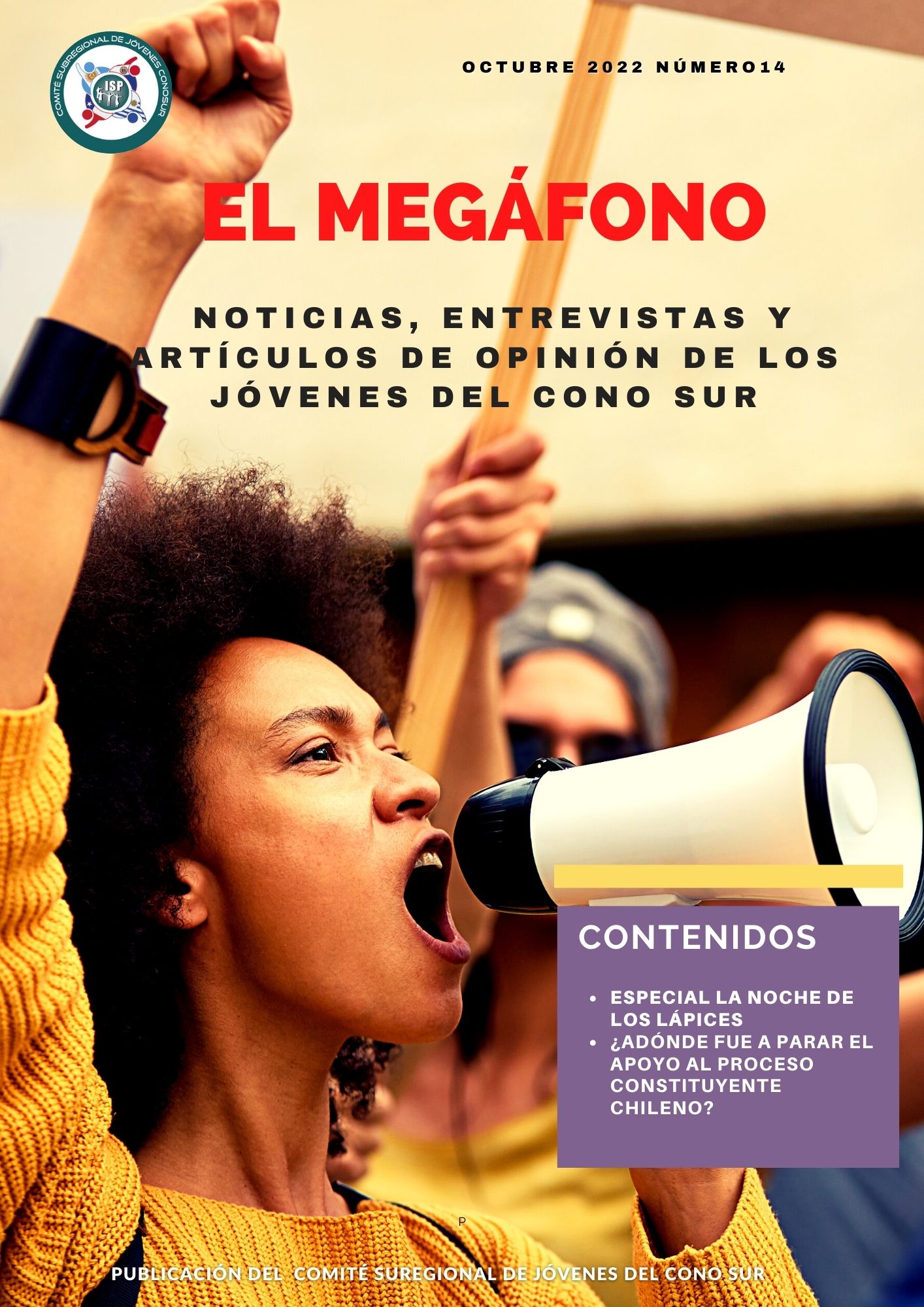 Te invitamos a leer el boletín “El Megáfono” de octubre de los jóvenes sindicalistas del Cono Sur