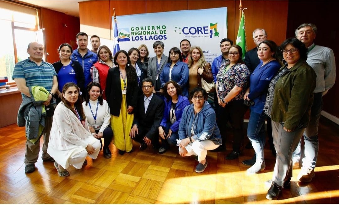 Coordinación Fenpruss Chiloé y Osorno, además de dirigentes del Hospital Puerto Montt, del área de Reloncaví y de la Dirección de Salud del Servicio de Reloncaví se reúnen con ministra de Salud