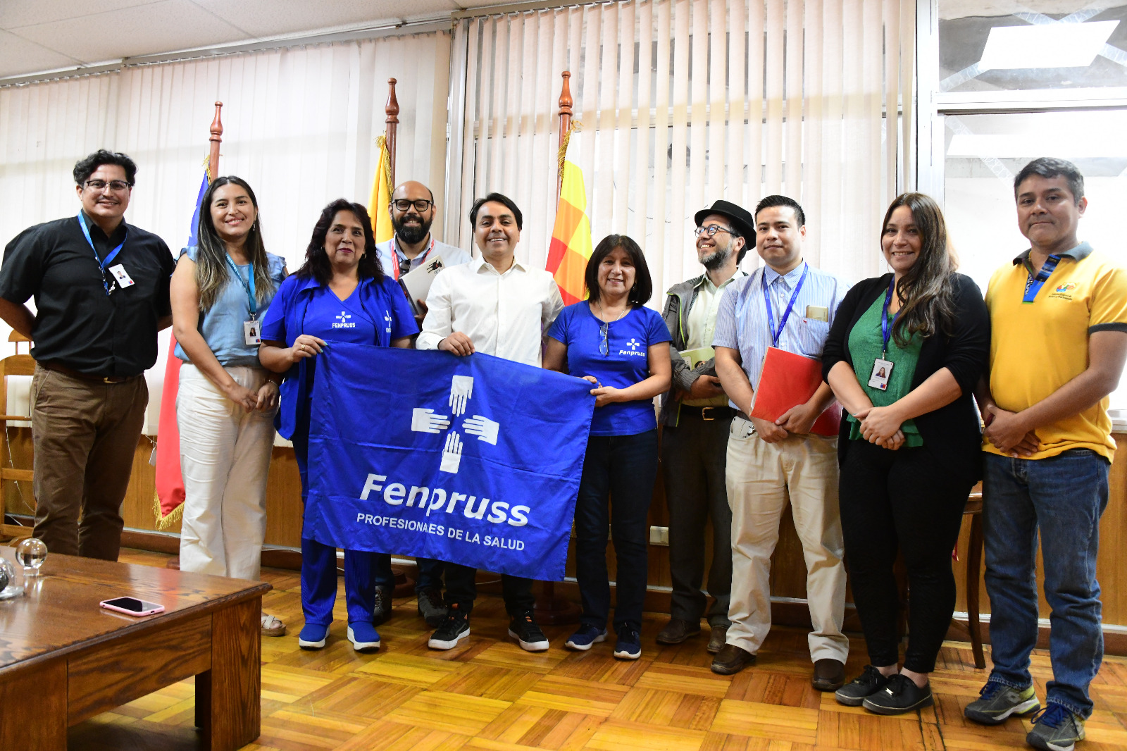 Cuidado Infantil: Fenpruss Arica sostiene reunión con el gobernador regional y Seremi de Educación