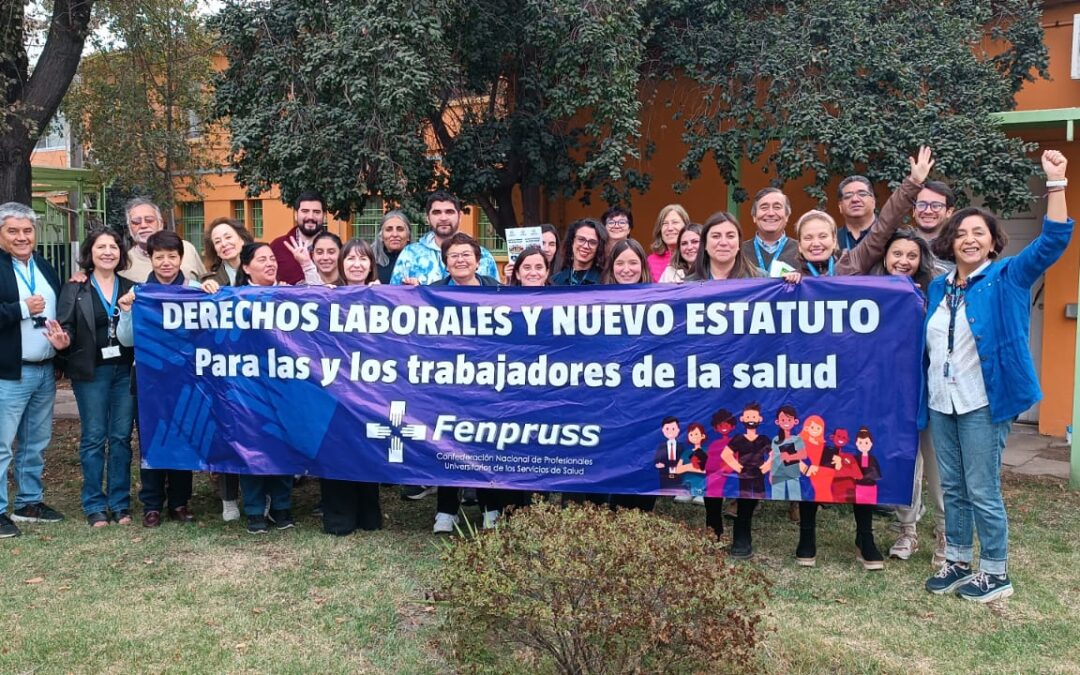 Luego de realizar masiva asamblea: Base Servicio de Salud O’Higgins se manifiesta en pos de nuestras demandas nacionales