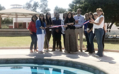 Servicio de Salud Arica dio inicio a temporada de piscina en camping para funcionarios