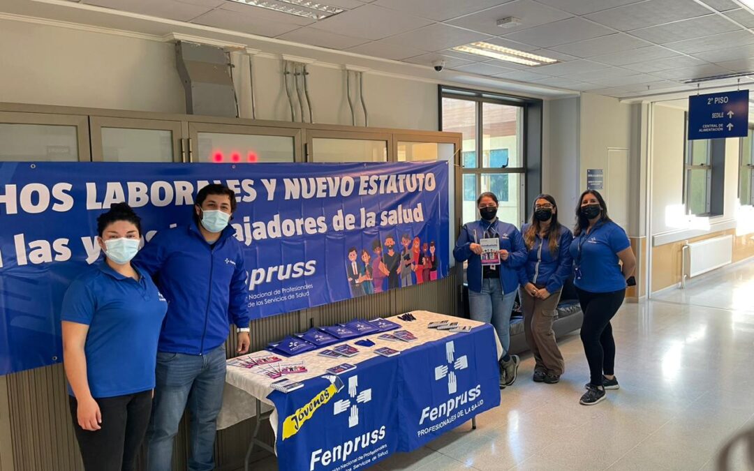 #Sindicalízate: Fenpruss Hospital de Pitrufquén realiza gran jornada de sindicalización
