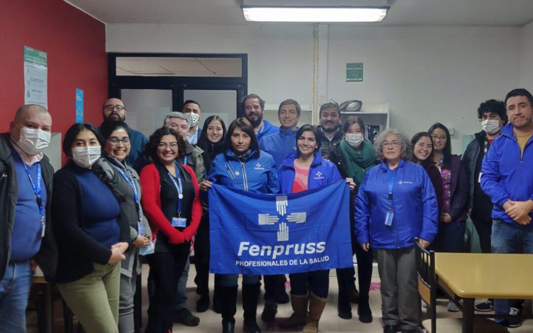 Frente a crisis en Hospital de Quellón: Coordinación Fenpruss Chiloé se reúne con dirigentes y socios de la base