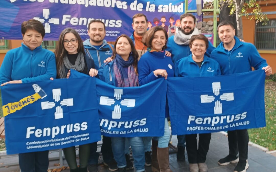 Fenpruss realiza exitosa jornada de sindicalización en la Dirección del Servicio de Salud O’Higgins