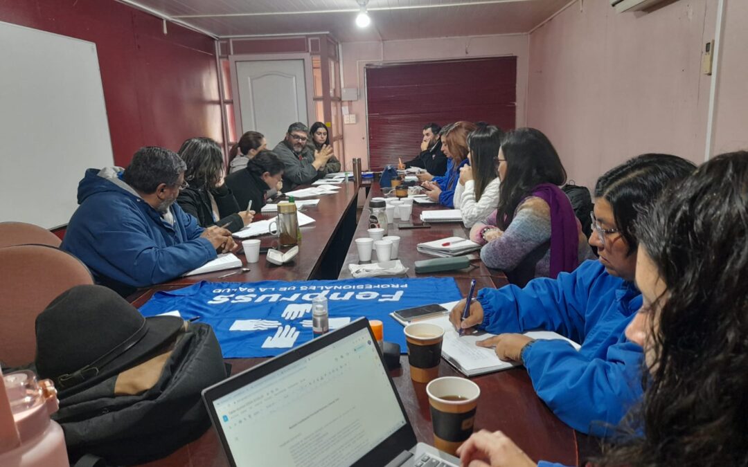 Coordinación Fenpruss Arauco celebra avance en derechos de sus asociados.