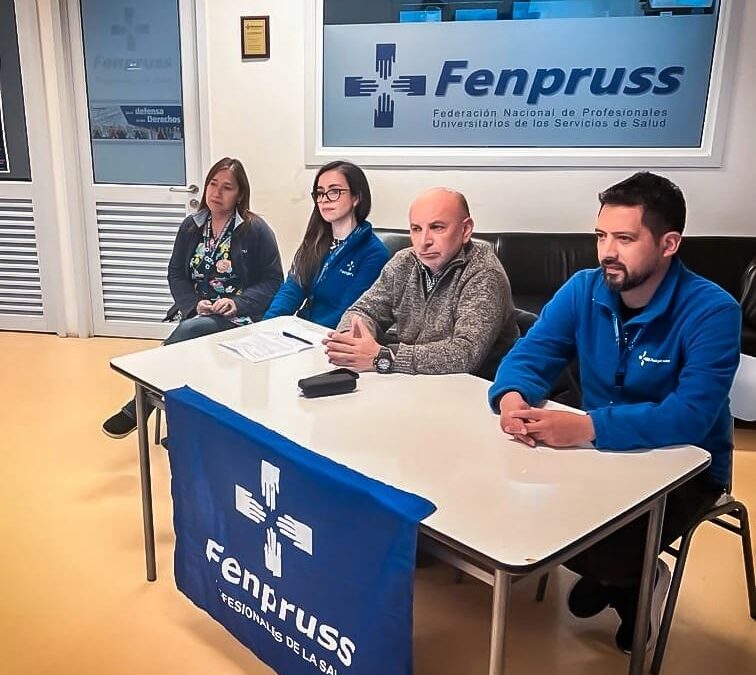 Fenpruss Base Rancagua se reúne con Presidente de la Comisión de Salud del Senado en defensa de  nuestros compañeros y compañeras a honorarios covid