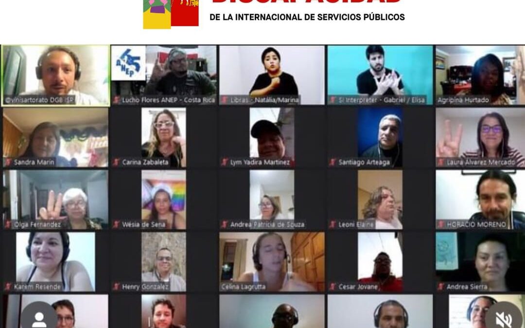 Fenpruss participa en Encuentro Interamericano de personas con Discapacidad de la ISP Interamérica