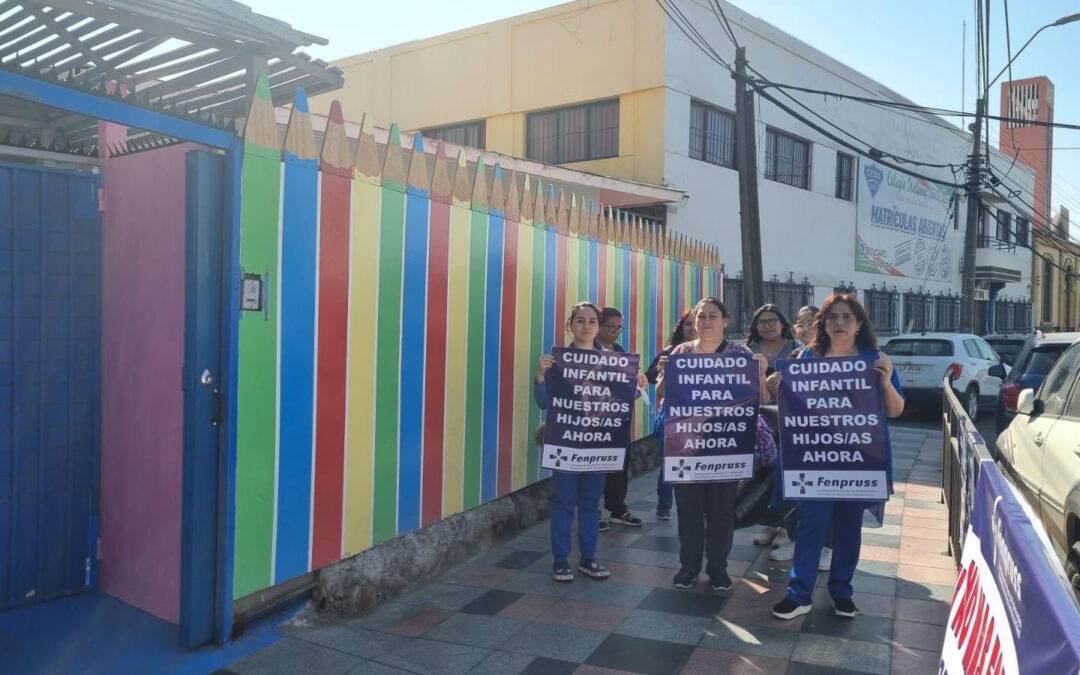 Luego de larga lucha sindical: Fenpruss Arica logra abrir Jardín Infantil en Hospital Regional de Arica