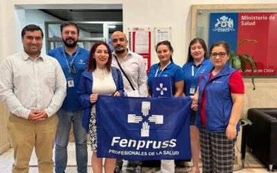 Salud Mental: Dirigentes de Fenpruss Aysén manifiestan su preocupación ante el Ministerio de Salud