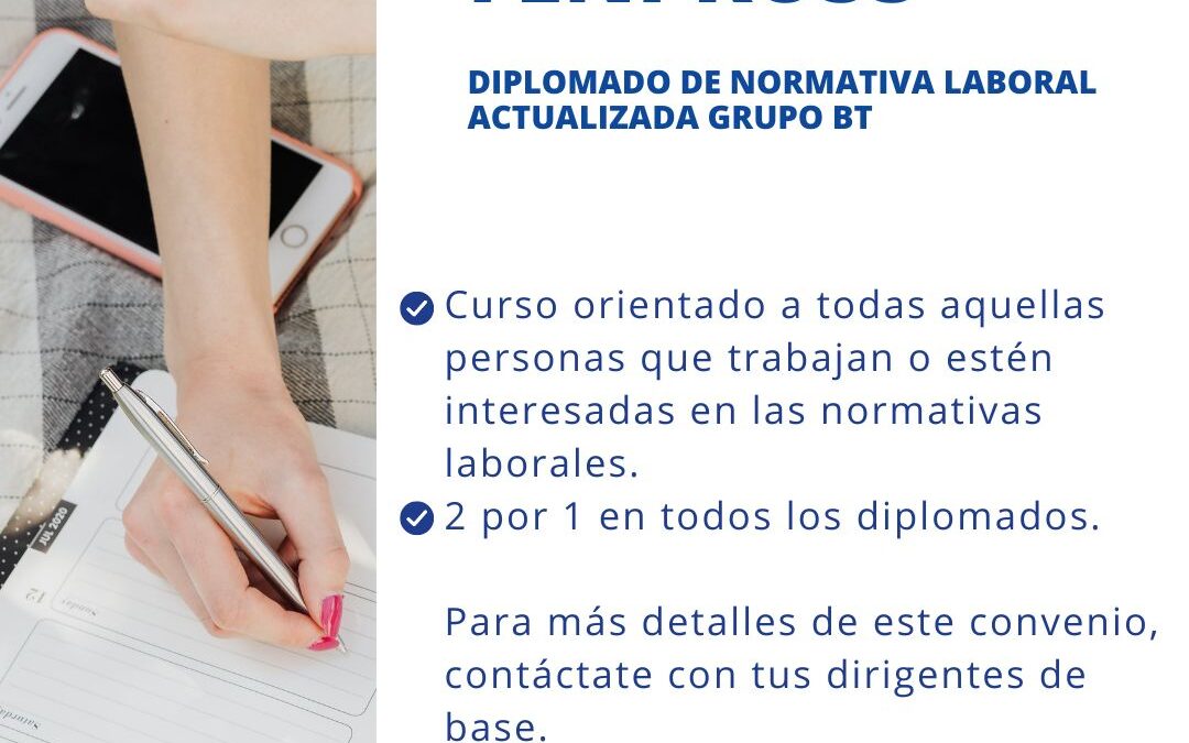 Diplomado de Normativa Laboral Actualizada GRUPO BT