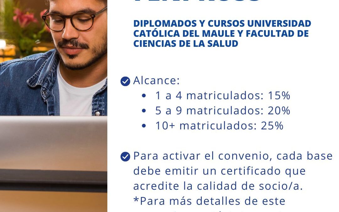 Diplomados y cursos Universidad Católica del Maule y Facultad de Ciencias de la Salud