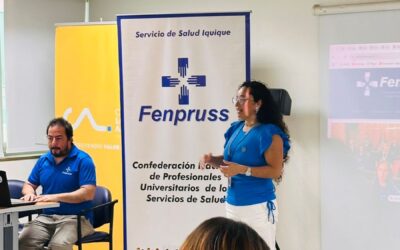 Fenpruss Hospital de Iquique realiza curso de capacitación sobre el Estatuto Administrativo