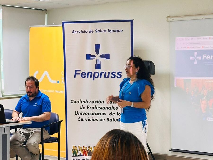 Fenpruss Hospital de Iquique realiza curso de capacitación sobre el Estatuto Administrativo