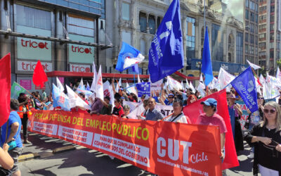 Fenpruss se movilizó a lo largo de Chile exigiendo un reajuste real y más derechos laborales