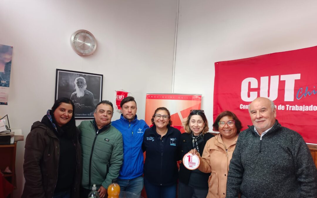 Fenpruss Quillota, sigue reafirmando su voz y presencia en los espacios de articulación social y sindical