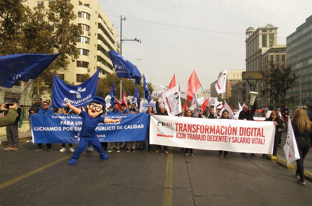 VIDEO:  Con toda la fuerza del sindicalismo: Fenpruss y Confederación Sindicatos del Comercio y la Producción llaman a votar en las próximas Elecciones de la CUT 2025