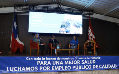 Foro Fenpruss sobre empleo público en Chile reflexionó sobre presente y futuro del trabajo en el Estado